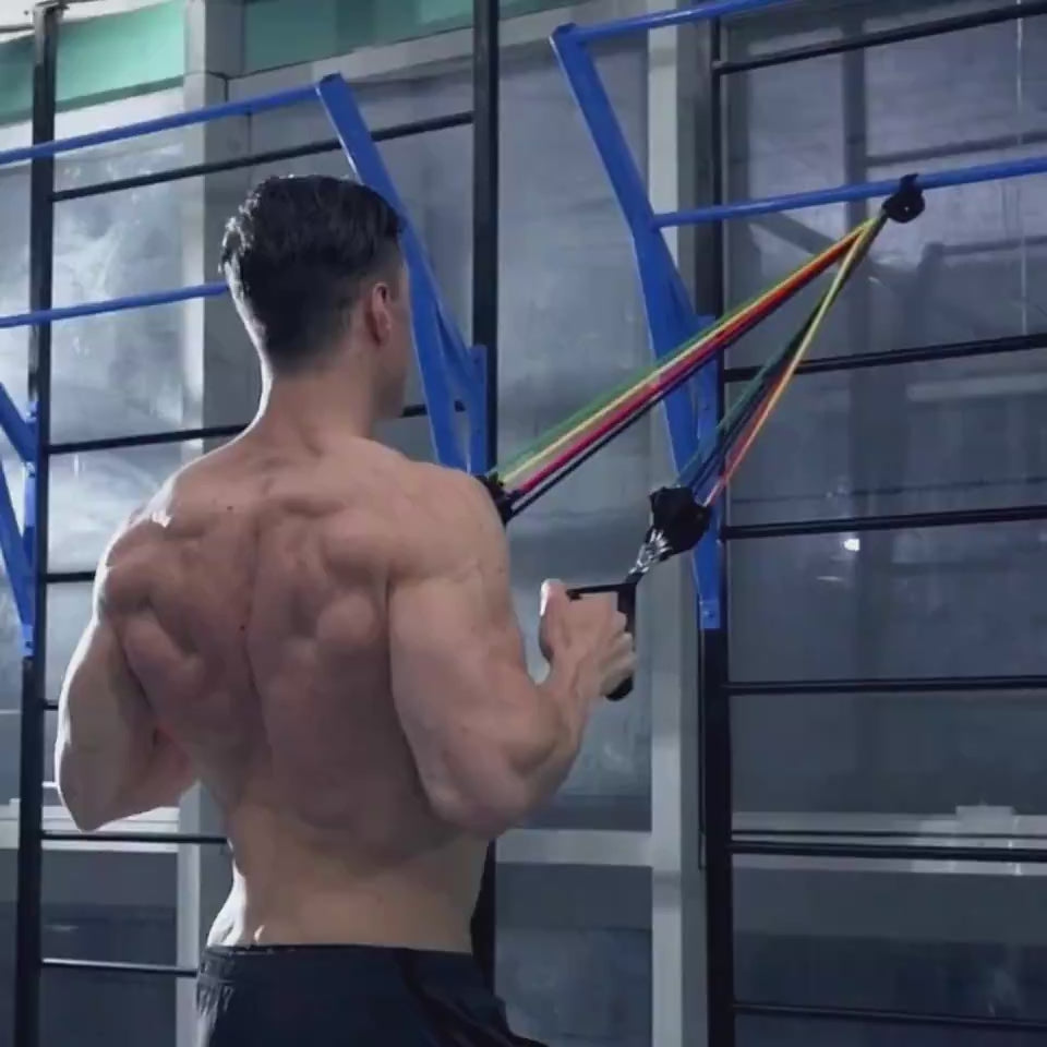 Fitness Rally Elastic Rope Resistance Band