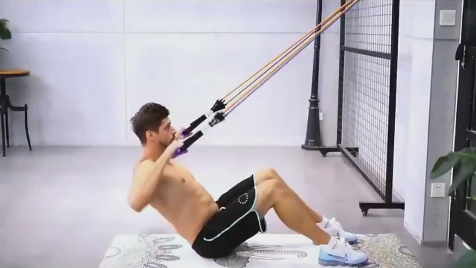 Fitness Rally Elastic Rope Resistance Band