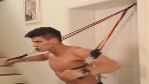 Fitness Rally Elastic Rope Resistance Band